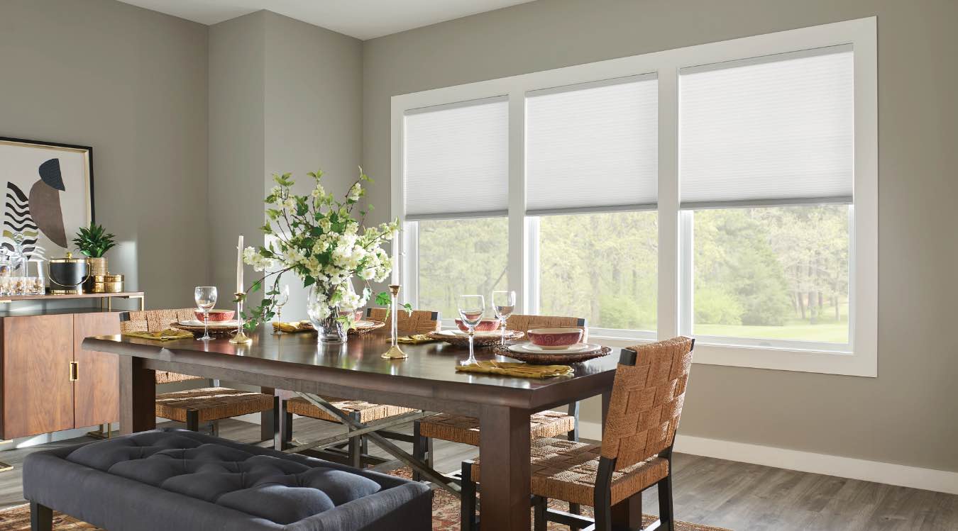 Cell shades in Philadelphia kitchen