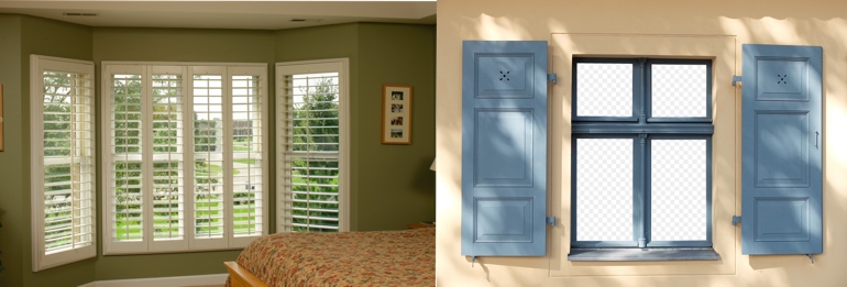 Philadelphia Pennsylvania interior and exterior shutters