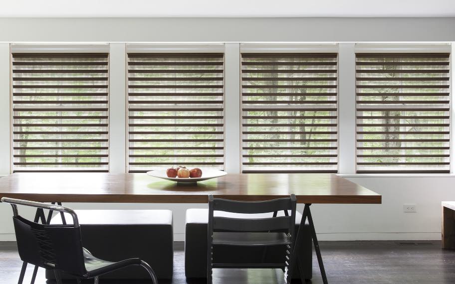 Shutters in a kitchen in Philadelphia